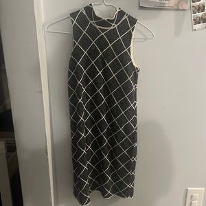 Black and white dress